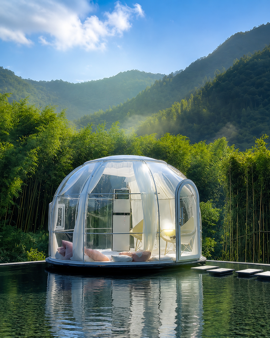 VELADOME Geodesic Dome - · The Haven ·